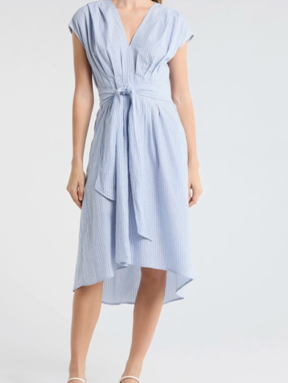 Max Studio | Tie Front Dress | M - Picture 5 of 6